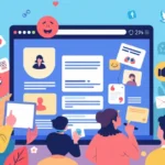 Artistic representation of user-generated content improving website credibility.