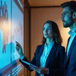 A visual representation of small businesses using artificial intelligence technology in Australia