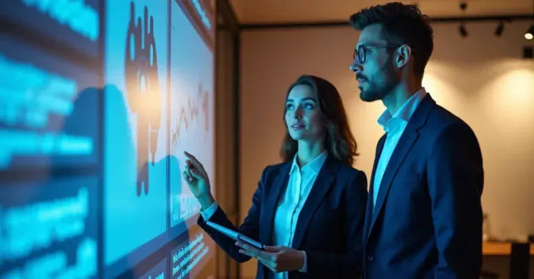 A visual representation of small businesses using artificial intelligence technology in Australia