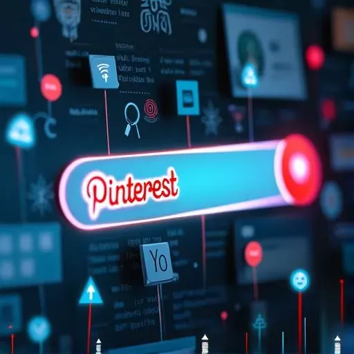 Infographic showing tips for strategic pinning and Pinterest SEO with keywords and board organization