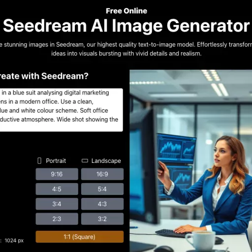 Abstract image created by Seedream AI Image Generator with vibrant colors and shapes