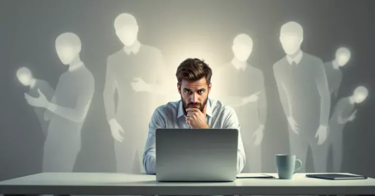 Freelancer discussing project details with client to manage scope creep